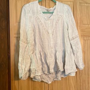 white american eagle blouse